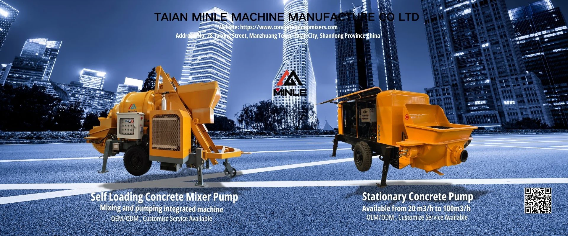 Concrete Pump & Concrete Mixer Pump