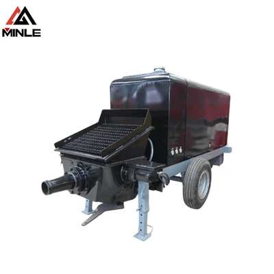 Towable Concrete Trailer Pump